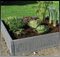Weser Camargue Square foot garden in reconstructed stone - height 25 cm