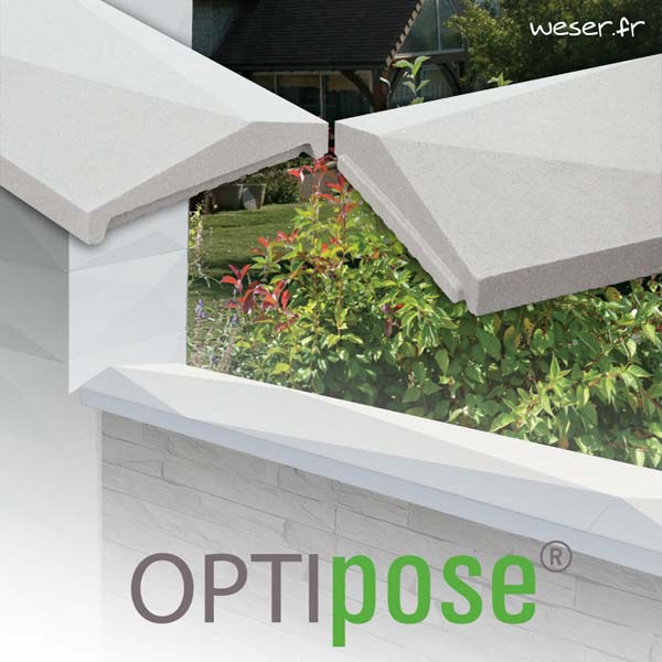 Gamme Chaperons - Couvre-murs OPTIPOSE® WESER