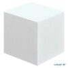 Cube pour balustrade en escalier Weser - Albâtre (Blanc)