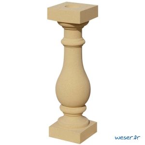 Balustre Azay 59 Weser -Sahara (Jaune Ton pierre)