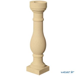 Balustre Pornic 59 Weser - Sahara (Jaune Ton pierre)