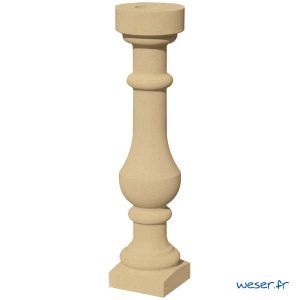 Balustre Soulac 73 Weser - Sahara (Jaune Ton pierre)
