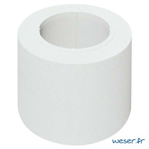 Fût pour colonne Lisse diamètre 35 cm Weser - en pierre reconstituée compactée - Coloris Blanc Cassé