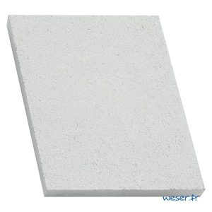 Élément de parement d'ouverture de porte et fenêtre P3 Weser - en pierre reconstituée compactée - Coloris Blanc Cassé