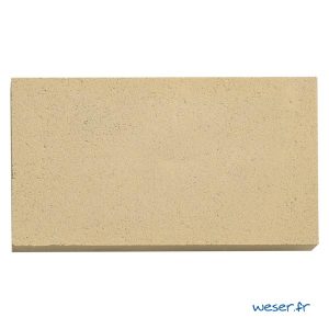 Élément de parement d'ouverture de porte et fenêtre P5 Weser - en pierre reconstituée compactée - Coloris Ton pierre