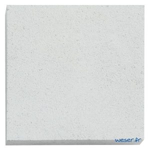 Élément de parement d'ouverture de porte et fenêtre P6 Weser - en pierre reconstituée compactée - Coloris Blanc Cassé