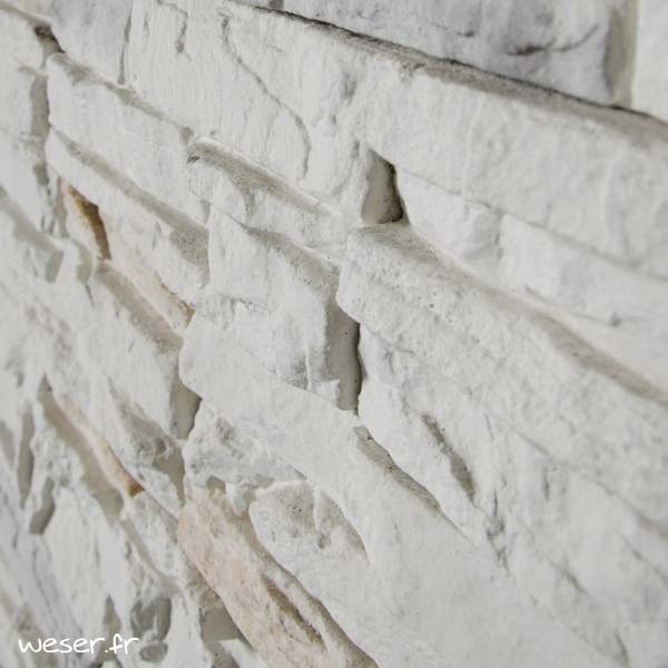 Plaquettes de parement muraux De Ryck By Weser MUROK ATLAS Blanc Nuancé DRPKGATL56