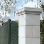 Pilier de clôture Amboise Blanc Tradition WESER (HD)