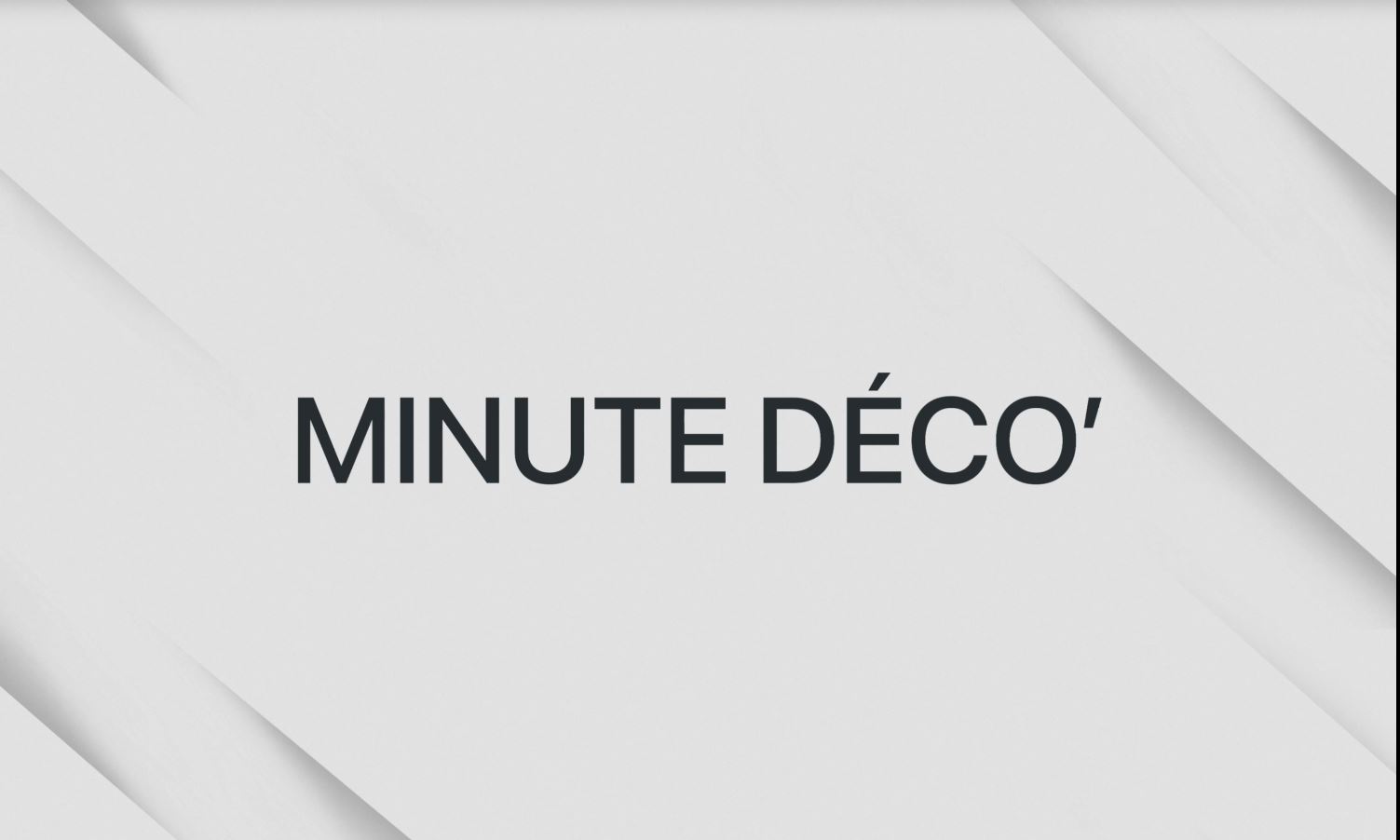 minute deco parement muraux
