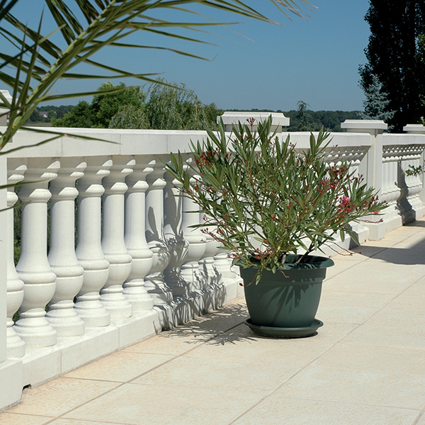 Balustrade - Barcelone Blanc Cassé