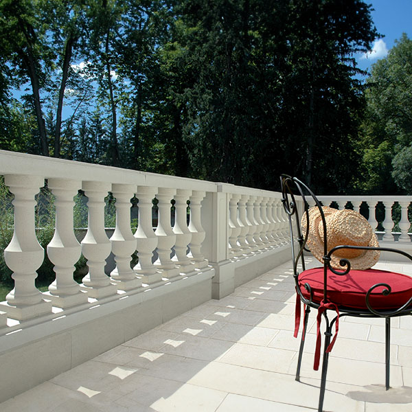 Balustrade - Royan Blanc Cassé