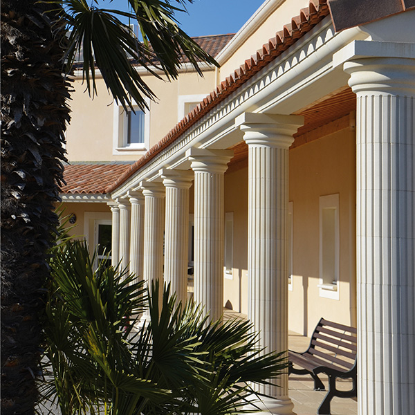 Colonne - Blanc Cassé