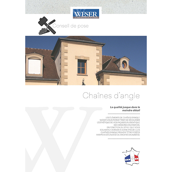 Mise en œuvre chaine d'angle