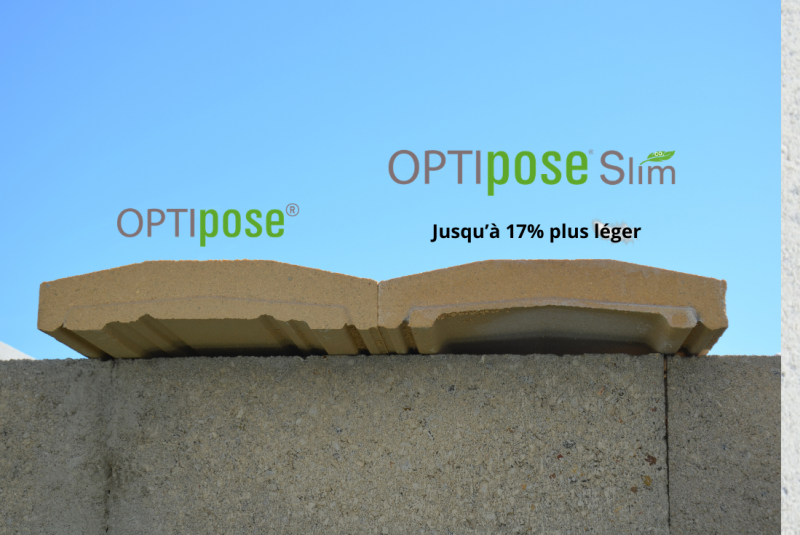 couvertine muret optipose slim