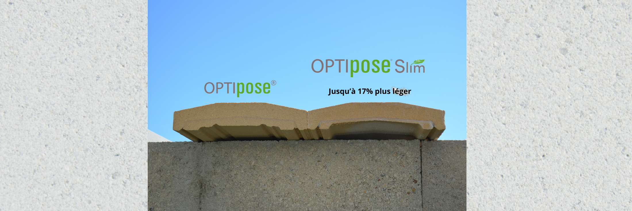 couvertine muret optipose slim
