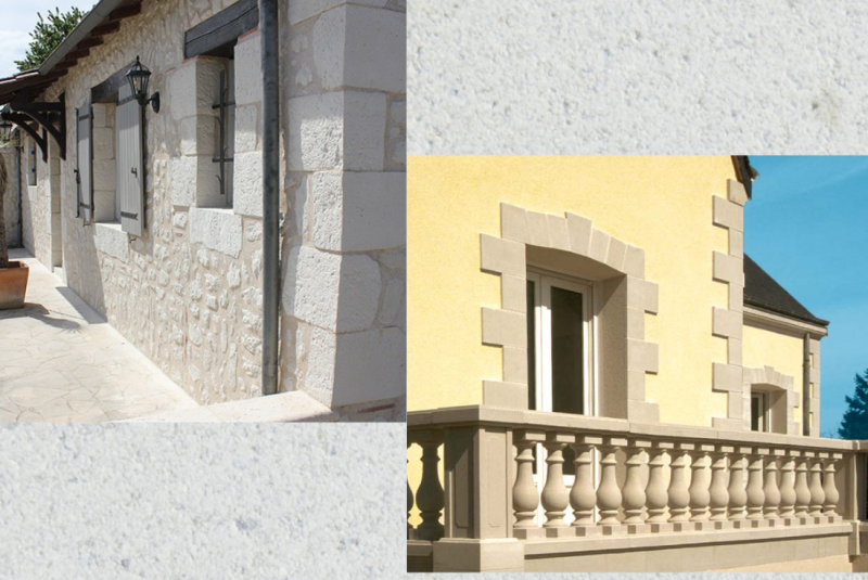el habillage encadrement fenêtre extérieur en pierre reconstituée Weser. Bel encadrement de portes de style traditionnel en pierre reconstituée Weser. Encadrements de Portes et Fenêtres Traditionnels image de mise en avant article