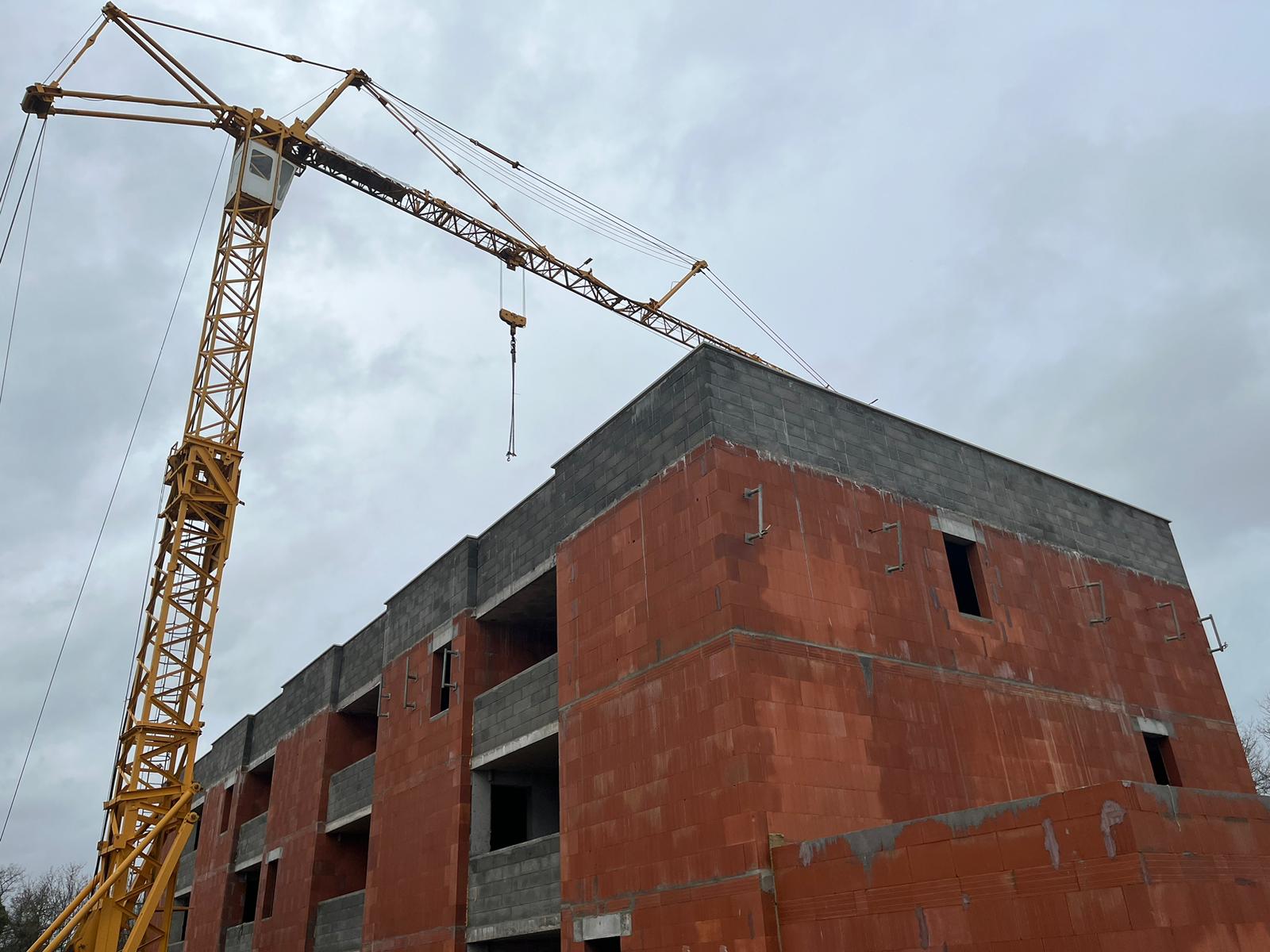 Chantier acrotère weser chaperon - optipose