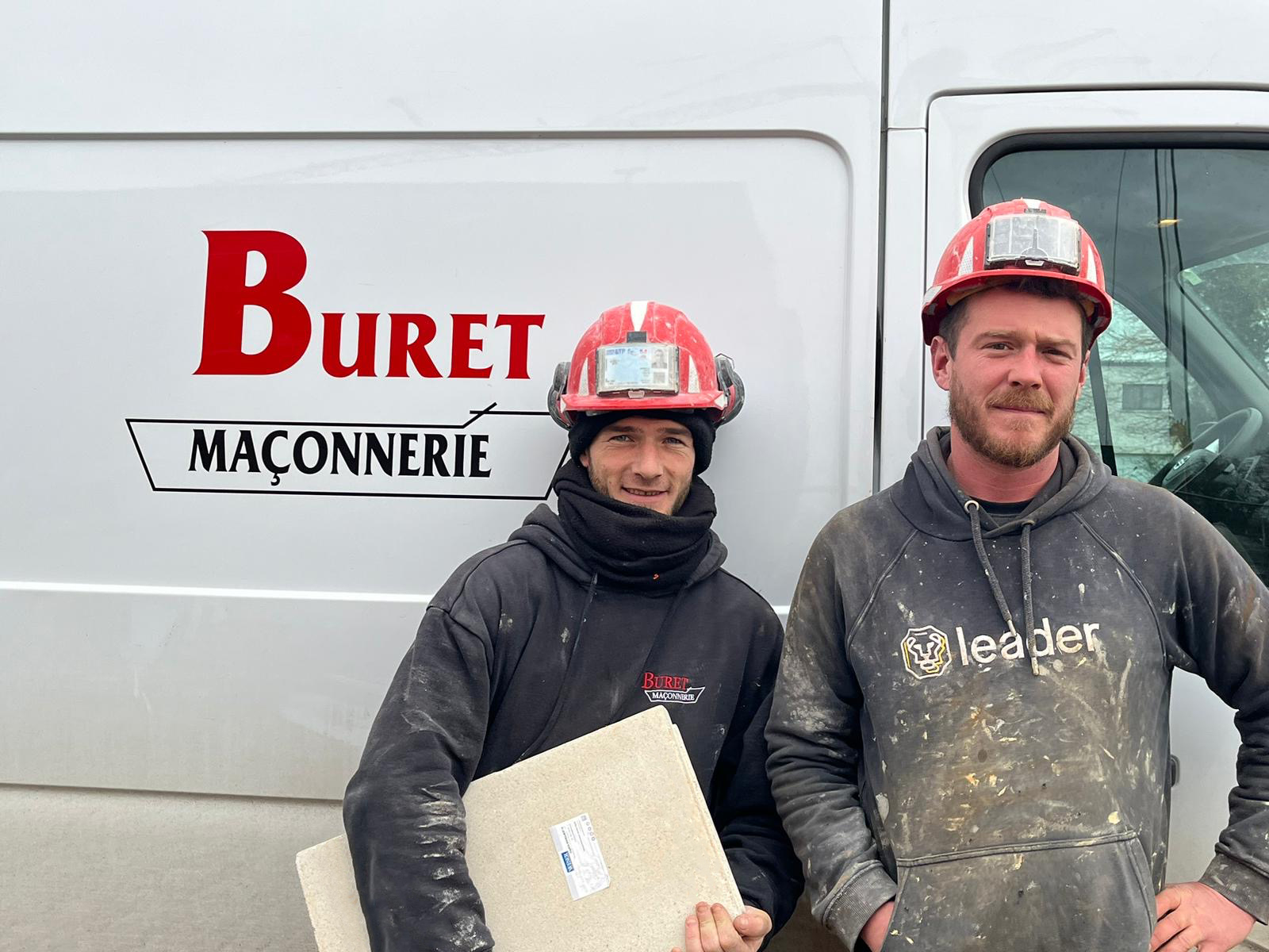 Chantier acrotère weser chaperon - optipose